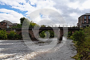 River Ericht in Blairgowrie Scotland