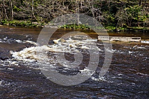 The River Ericht (Scottish Gaelic: Abhainn Eireachd) Scotland. UK