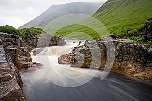 The river Etive in Glen Coe