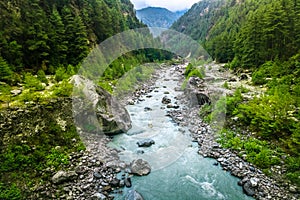 River from everest trek