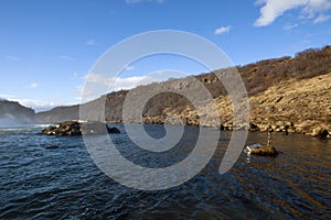 The River at Faxifoss in Iceland