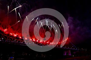 River fireworks celebration