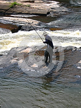 Un rio pescador 