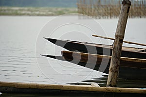 River Fishing boat closeup photo on the bangladesh gorai river