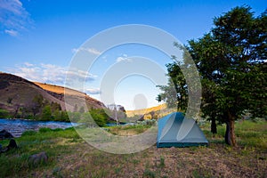 River Float Camping Lower Deschutes River Oregon