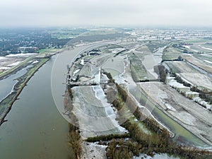 river with floodplains photo