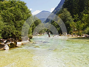 River flyfishing photo