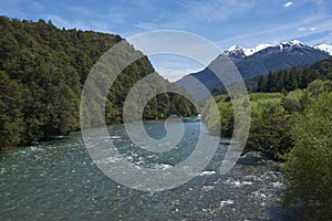 River Futaleufu in Patagonia, Chile