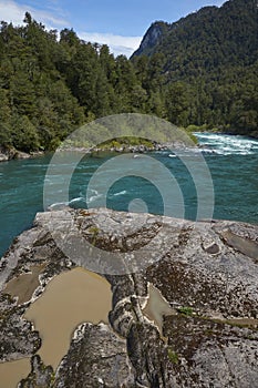 River Futaleufu in Patagonia, Chile