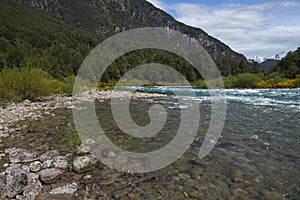 River Futaleufu in Patagonia, Chile