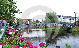 River Garavogue and Bridge of Light, Sligo, Ireland