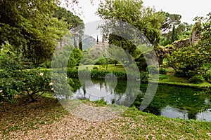 River At Garden Of Nympha