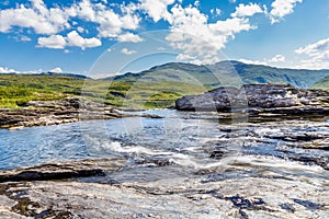 River Gaula along Gaularfjellet in Norway