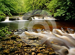 River Gelt, Cumbria, England photo