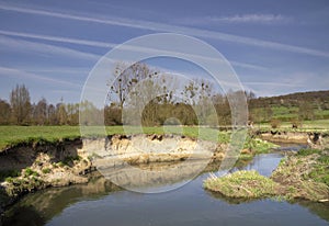 The river Geul close to the village Epen