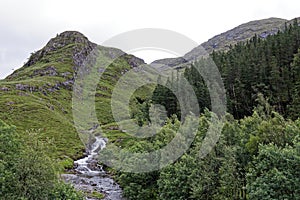 River in Glen Shiel - Scotland