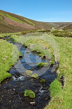 River in Glenlivet Estate, Scottish Highlands