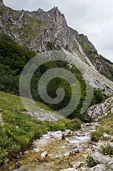 River on Gran Sasso d'Italia mountain