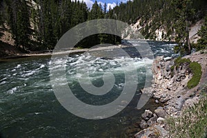 River of the Grand Canyon of the Yellowstone National Park