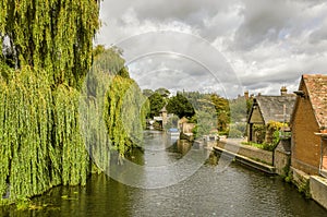 The river Great ouse in Godmanchester