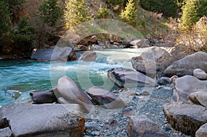 River in Grigorevsky gorge