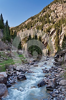 River in Grigorevsky gorge