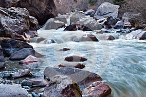 River in Grigorevsky gorge