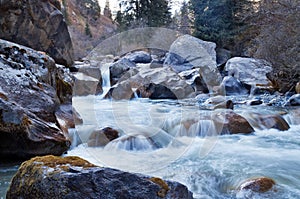 River in Grigorevsky gorge