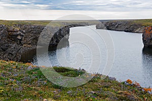 The river Ilyinka on Novaya Zemlya