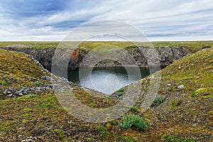 The river Ilyinka on Novaya Zemlya