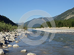 River Isar near VorderriÃŸ