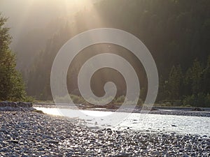 River Isar near VorderriÃŸ