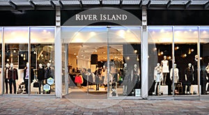 River Island retail store front