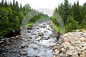 River in Jacques-Cartier National Park photo