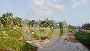 A river  in kluang, johor,