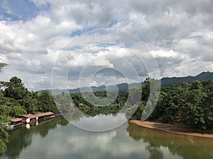 River Kwai in Amphoe Sai Yok