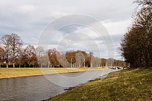 River in Leipzig, Germany