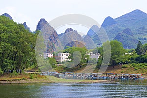 River Li cruise in Guilin, China