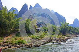 River Li cruise in Guilin, China