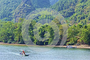 River Li cruise in Guilin, China