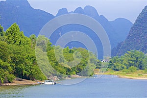 River Li cruise in Guilin, China