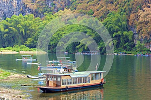 River Li cruise in Guilin, China