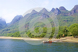 River Li cruise in Guilin, China