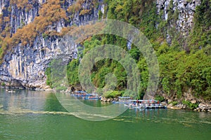 River Li cruise in Guilin, China