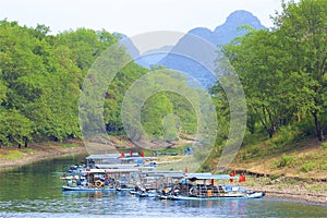 River Li cruise in Guilin, China