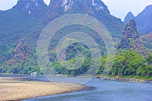 River Li cruise in Guilin, China