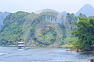 River Li cruise in Guilin, China