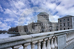 River Liffey from the Four Courts