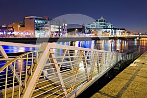 River Liffey by Night