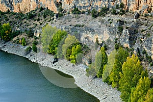 River on limestone mountain.